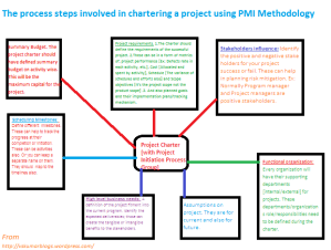 PMI-Project charter processes'