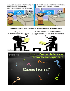 SW-Eng interviews