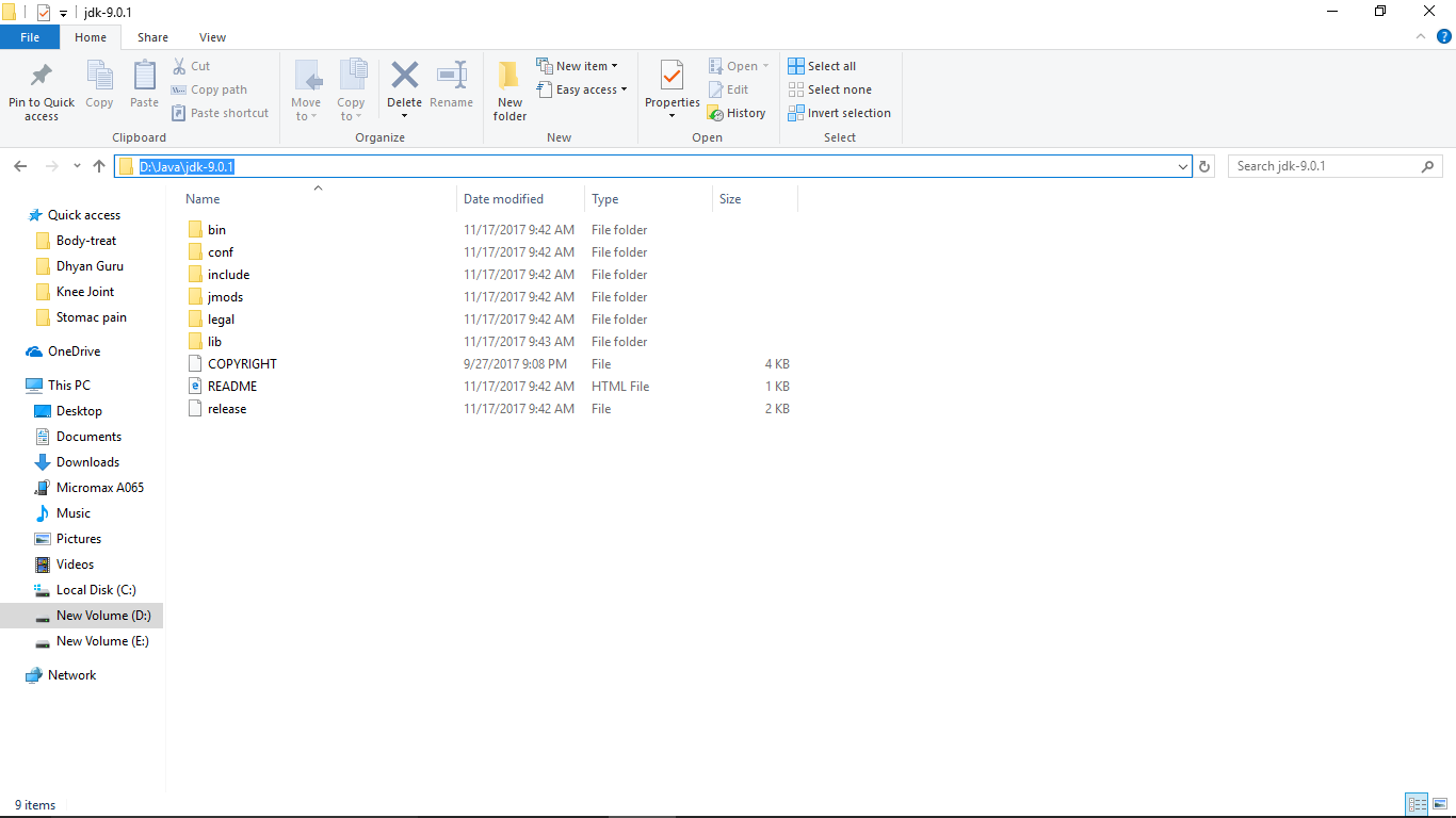 Java SE 9 install scrn-9-windows env setup4