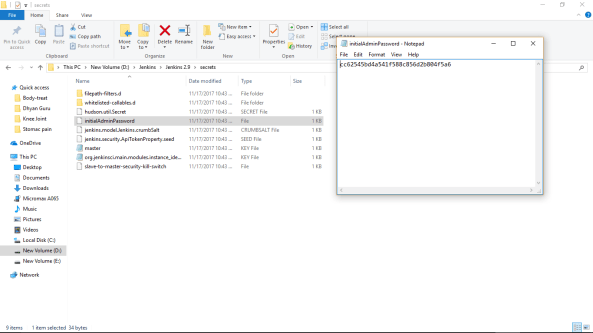 Jenkins-admin-initial-pwd-file-open-notepad