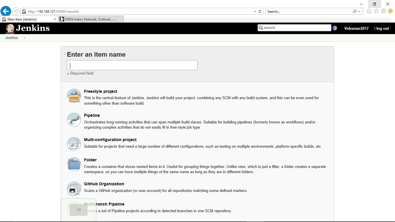Jenkins job creation-enter an item name scrn.png
